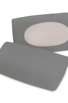 Schlafgut Pure flexible Kussensloop S-XL 128 Grey Mid