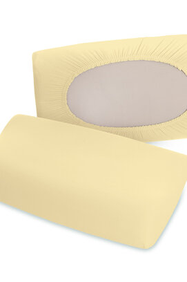 Schlafgut Pure flexible Kussensloop S-XL 164 Yellow Mid