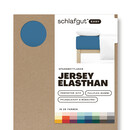 Schlafgut Schlafgut EASY Jersey Elasthan Hoeslaken L - 140x200 - 160x220 615 Blue Mid