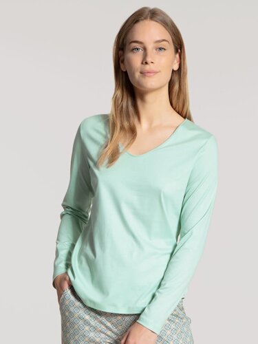 Calida Calida Dames pyjamatop lang 15334 Harbour (36/38) XS