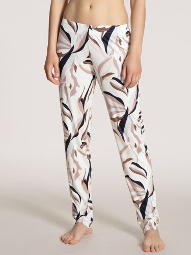 Calida Calida Dames pyjamabroek lang 29894 Star White (44/46) M