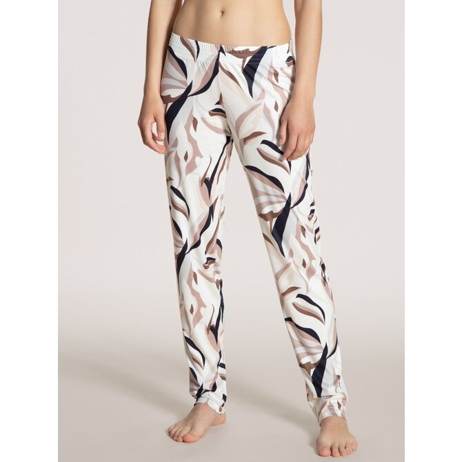 Calida Dames pyjamabroek lang 29894 Star White (44/46) M
