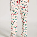 Calida Calida Dames pyjamabroek lang 29199 Star White (36/38) XS