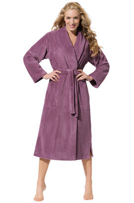 Morgenstern ANNA   Dames Badjas  altrosa XL