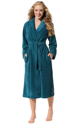 Morgenstern ANNA   Dames Badjas  smaragd XL