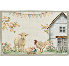 Sander placemat The Farm 32x48 Fb. 40 - Multi