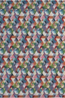 Sander placemat Cubes 35x50 Fb. 40 - Multi