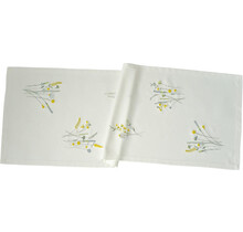 Sander tafelloper Garmish 50x140 Fb. 29 - Ecru