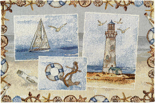 Sander Sander placemat Postcards 32x48 Fb. 40 - Multi