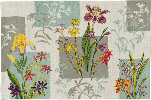 Sander Sander placemat Flowery 32x48 Fb. 40 - Multi