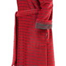 Cawö Cawo Home Dames Badjas met Capuchon en Rits 1492 rot 40