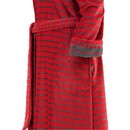 Cawö Cawo Home Dames Badjas met Capuchon en Rits 1492 rot 42