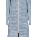 Cawö Cawo Home Dames Badjas Korte Badjas met Capuchon en Rits 6222 capri 38