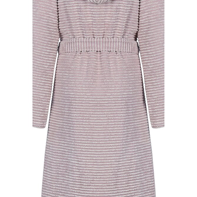 Cawo Home Dames Badjas Extra licht met Capuchon 6221 beere 46 Cawo Home Dames Badjas Extra licht met Capuchon 6221 beere 46