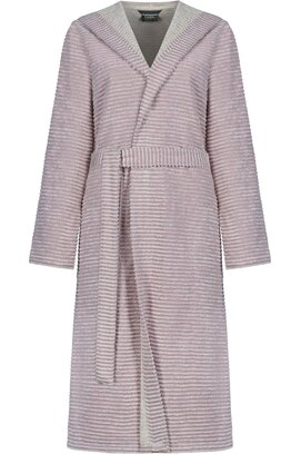 Cawo Home Dames Badjas Extra licht met Capuchon 6221 beere 48