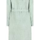 Cawö Cawo Home Dames Badjas met Capuchon 6219 eukalyptus S