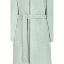 Cawö Cawo Home Dames Badjas met Capuchon 6219 eukalyptus XL