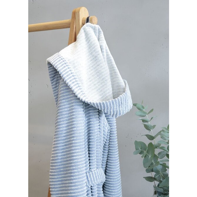 Cawo Home Dames Badjas Extra licht met Capuchon 6221 capri 42 Cawo Home Dames Badjas Extra licht met Capuchon 6221 capri 42