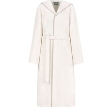 Cawo Home Dames Badjas met Capuchon 6219 natur S