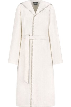 Cawo Home Dames Badjas met Capuchon 6219 natur S