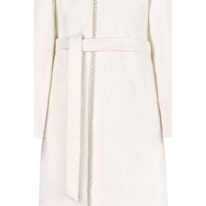 Cawo Home Dames Badjas met Capuchon 6219 natur L Cawo Home Dames Badjas met Capuchon 6219 natur L