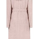 Cawö Cawo Home Dames Badjas met Capuchon 6219 puder S