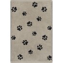 Cawö Cawo We love Dogs gemustert 6247 Badlaken 80x150 schwarz/beige