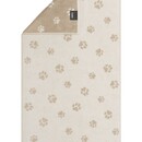 Cawö Cawo We love Dogs gemustert 6247 Handdoek 50x100 natur/beige