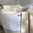 Cawö Cawo We love Dogs gemustert 6247 Handdoek 50x100 natur/beige