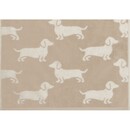Cawö Cawo We love Dogs gemustert 6246 Gastendoekje 30x50 natur/beige