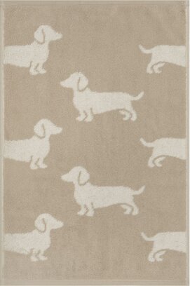 Cawo We love Dogs gemustert 6246 Badlaken 80x150 natur/beige