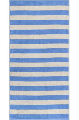 Cawo Lines Streifen 6256 Handdoek 50x100 capri