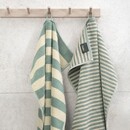 Cawö Cawo Lines Streifen 6256 Badlaken 80x150 fjord