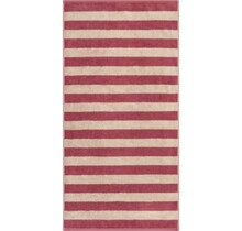 Cawo Lines Streifen 6256 Handdoek 50x100 beere