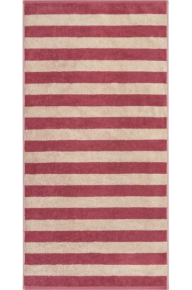 Cawo Lines Streifen 6256 Handdoek 50x100 beere