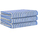 Cawö Cawo Lines Streifen 6255 Gastendoekje 30x50 capri