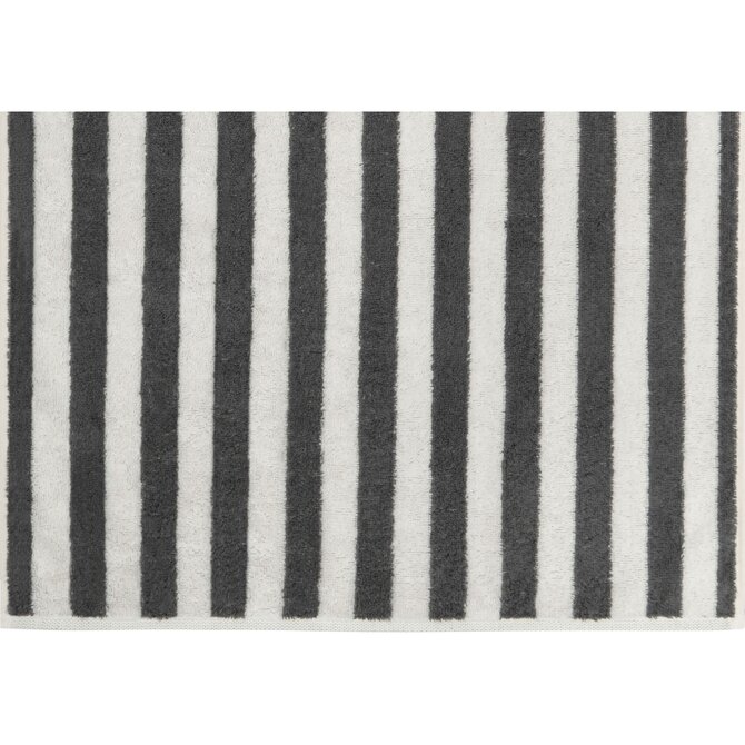 Cawo Studio Streifen 6252 Handdoek 50x100 anthrazit Cawo Studio Streifen 6252 Handdoek 50x100 anthrazit
