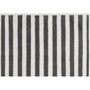 Cawö Cawo Studio Streifen 6252 Handdoek 50x100 anthrazit