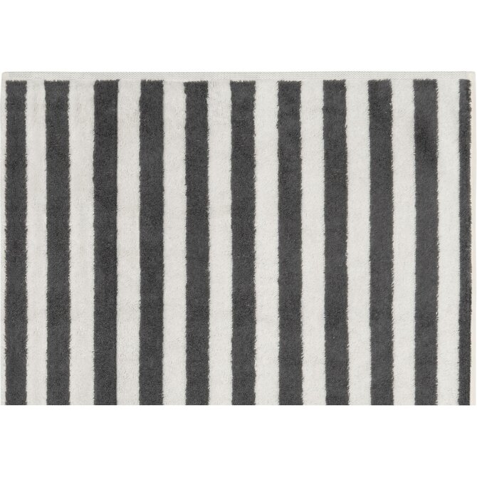 Cawo Studio Streifen 6252 Handdoek 50x100 anthrazit Cawo Studio Streifen 6252 Handdoek 50x100 anthrazit
