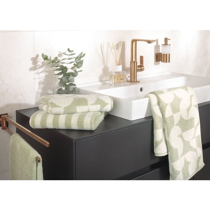 Cawo Studio Streifen 6252 Douchelaken 70x140 wasabi Cawo Studio Streifen 6252 Douchelaken 70x140 wasabi