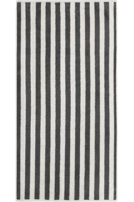 Cawo Studio Streifen 6252 Douchelaken 70x140 anthrazit