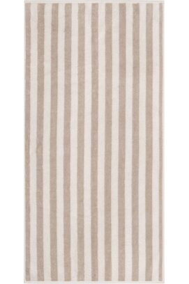Cawo Studio Streifen 6252 Handdoek 50x100 leinen