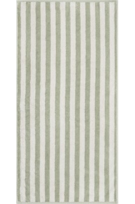 Cawo Studio Streifen 6252 Handdoek 50x100 wasabi