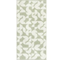 Cawo Studio gemustert 6251 Douchelaken 70x140 wasabi