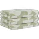 Cawö Cawo Studio gemustert 6251 Handdoek 50x100 wasabi