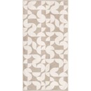 Cawö Cawo Studio gemustert 6251 Handdoek 50x100 leinen