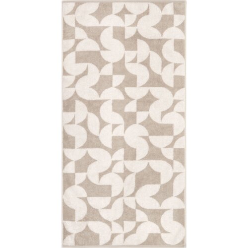 Cawö Cawo Studio gemustert 6251 Handdoek 50x100 leinen afbeelding