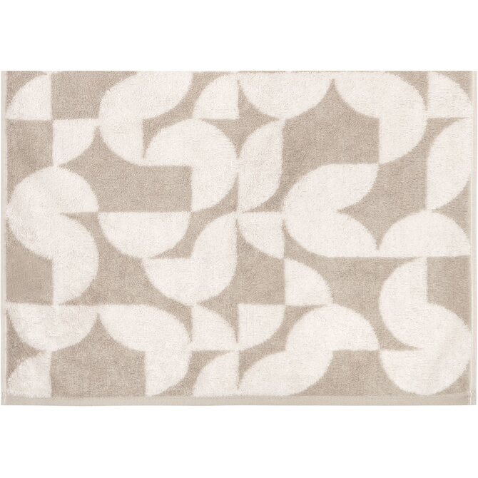 Cawo Studio gemustert 6251 Handdoek 50x100 leinen Cawo Studio gemustert 6251 Handdoek 50x100 leinen