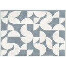 Cawö Cawo Studio gemustert 6251 Douchelaken 70x140 nordic blue