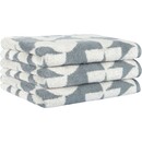 Cawö Cawo Studio gemustert 6251 Douchelaken 70x140 nordic blue